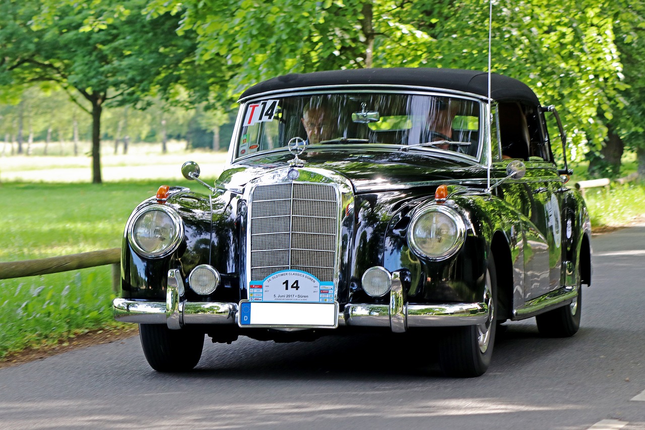 Traveling vintage car is my hobby